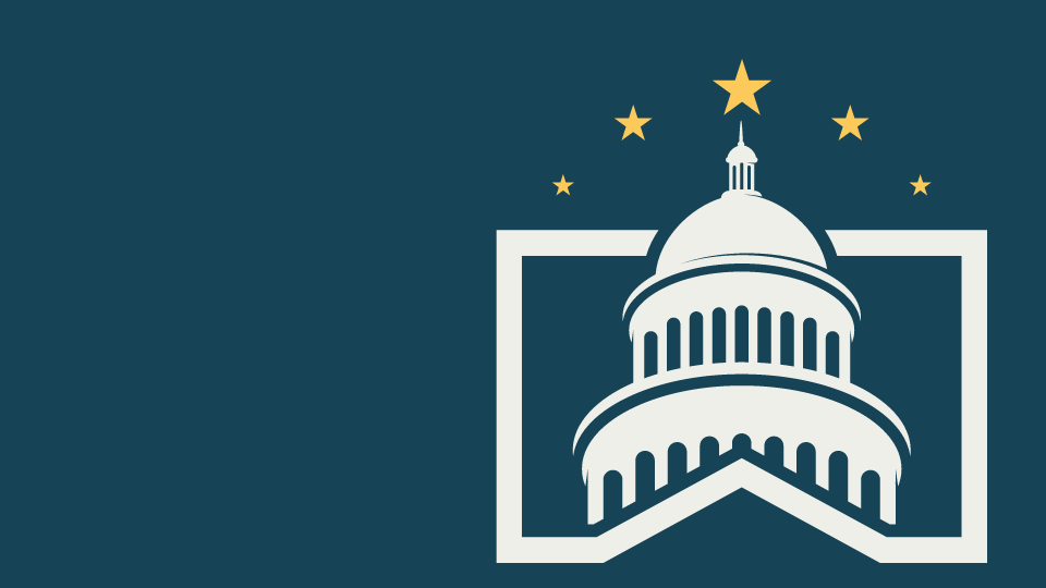 Image of Congress with stars above it